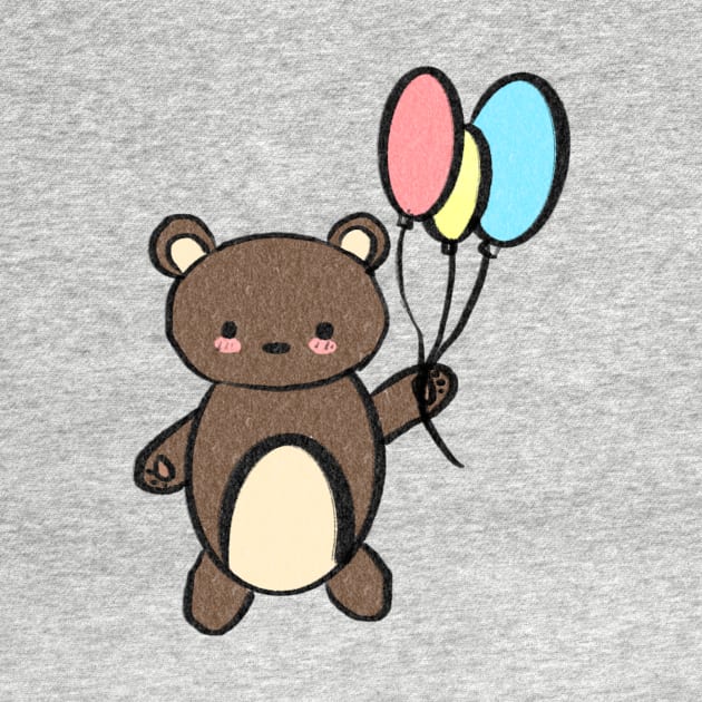 Party Bear by AddyC Creative